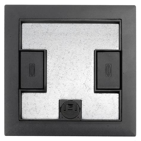 non metallic floor box hubbell|hubbell residential floor boxes.